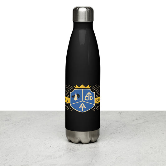 Triple Crown Stainless Steel Water Bottle