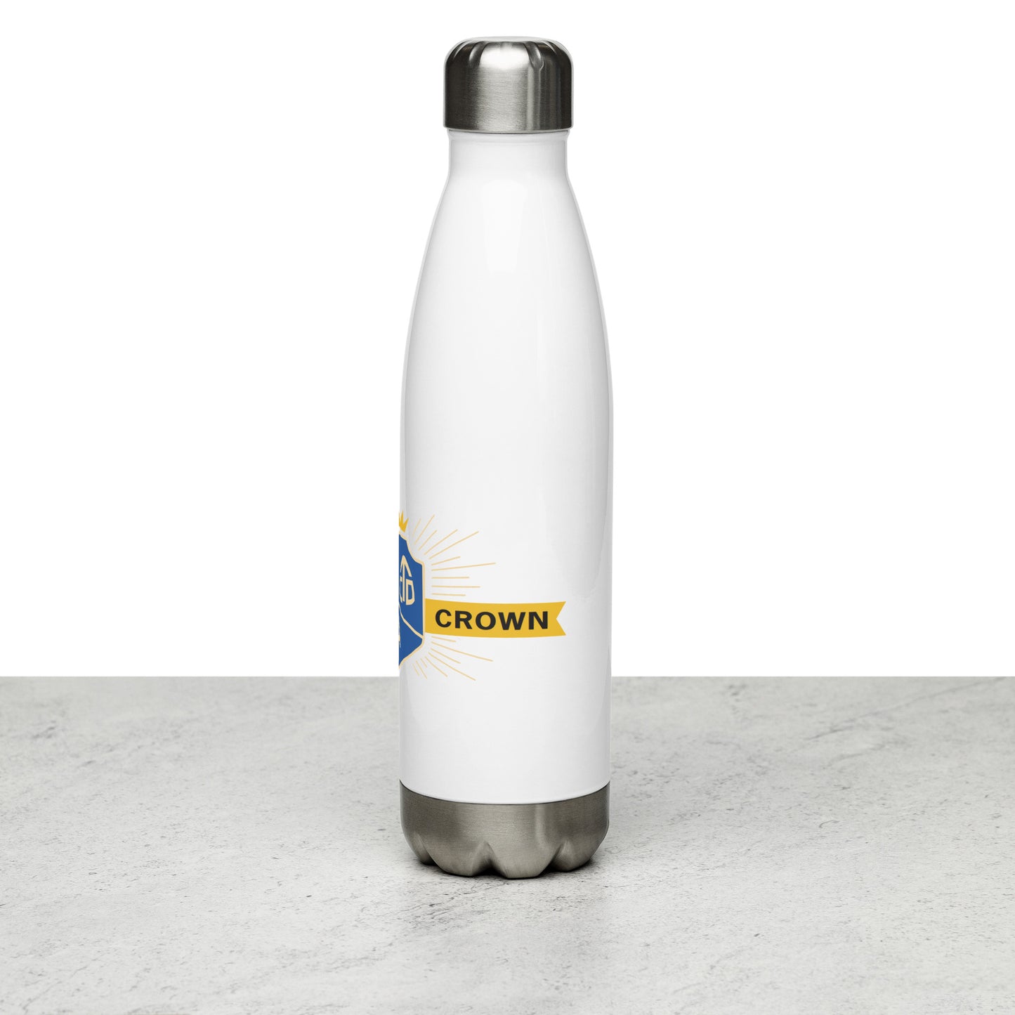 Triple Crown Stainless Steel Water Bottle